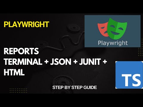 How to Generate Reports in Playwright  | Terminal + JSON + JUnit + HTML