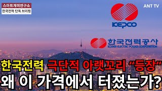 [한국전력 주가 전망] 오전 장 긴 아랫꼬리 형성 한 이유는?… 왜 이 가격에서 터졌는가? 이 가격대, 의미가 다릅니다.