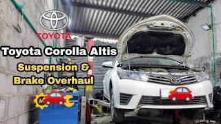 Toyota Corolla suspension || Excel and joint installation #trending #shorts #viralvideo #viral