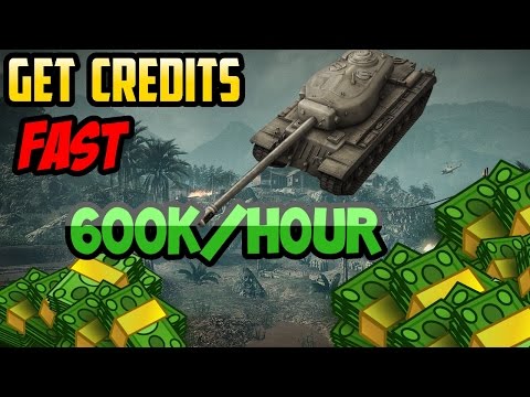 How to earn credits faster in WoTB//2016//get credits in WoTB