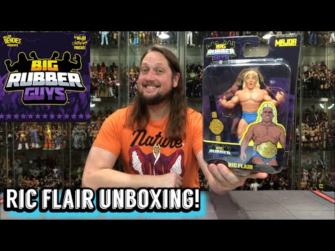 Ric Flair Big Rubber Guy With Big Gold Belt Unboxing & Review!