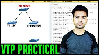 How to configure VTP in packet Tracer | VLAN Part 7 | CCNA 2018