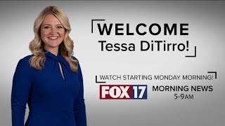 Tessa DiTirro joins FOX 17 Morning News!