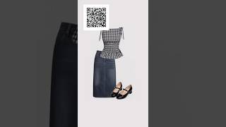 Scan the QR code on meesho to find the dress #mbit #yt #fashion #barcode #song #onlineshopping