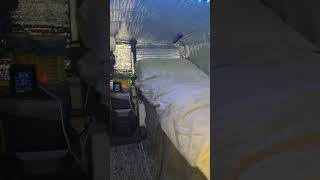 Insulating for the polar vortex winter truck camping #truckcamping #winter