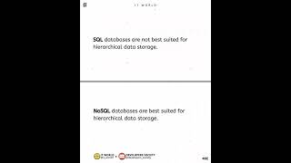 SQL vs NoSQL Database @servicenowtelugu8654