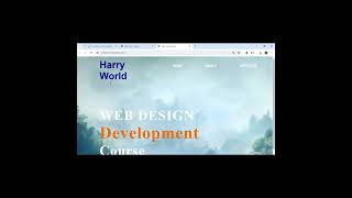 My own Website  Using html , css full video  with source code ......