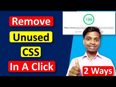 2 Ways To Remove Unused CSS in A Click From WordPress 2021