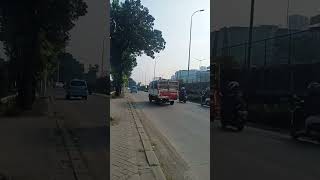 Pagi ini lalulintas Puri Mansion ke Cengkareng ramai lancar#safetydriving #jagajarak
