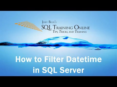 SQL Date Comparison - How to filter Datetime in SQL Server - Quick Tips Ep38