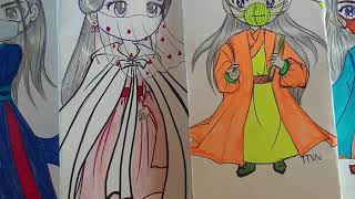 Vẽ Khẩu Trang Chibi Phòng Bệnh Corona