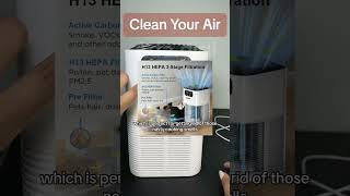 HEPA Filter Air Purifier for Fresh Indoor Air #techobsessed