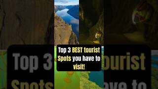 🌍 Top 3 Must-Visit! ✈️#travelspots #mustvisit #wanderlust #documentary #entertainment