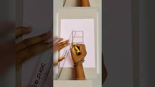Chair #Sketch Arts #diy #2dshapes #craft #schoolproject #art #kidscraft #papercraftideas
