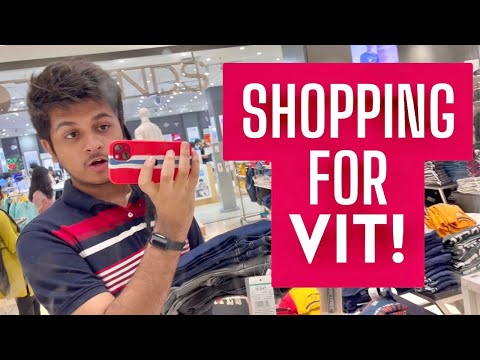 Shopping for VIT !  | Random Vlog ;)