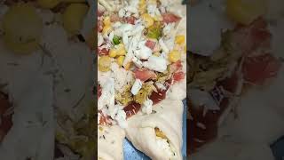 my favorite crown pizza #shortsviral #viralrecipes #crownpizza  ##shortsfeed#cooking #youtubeshorts