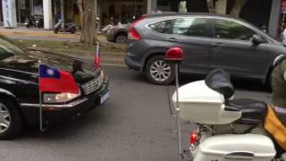 憲兵機車連車隊 聲勢浩大