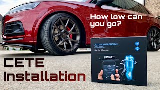Audi B9 Q5/SQ5 - CETE Installation Steps