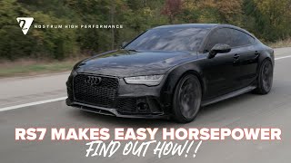 Audi 4.0 gaining easy horsepower with a simple bolt on solution from Nostrum High Performance