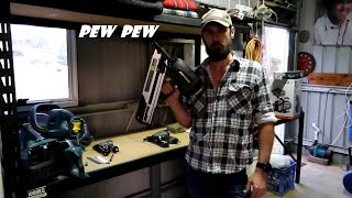 How to use Ryobi Airwave nail gun tutorial