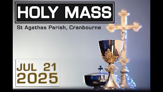 Holy Mass - 21/07/2025 - Monday of the Sixteenth week in Ordinary time