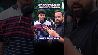 IBPS PO Student Confidence level 🔥🔥#Shorts #PW #IBPSPO2023