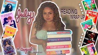 July Reading Wrap-Up🏖️💛5 stars, new releases & disappointments 