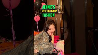 Jennie’s Latest Instagram Fashion Update #jennie #shorts #kpop