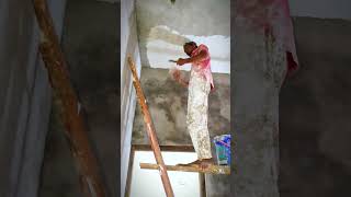 wall putty kaise karte hai ghar par #putty #putti #shorts #painting #colour #viral @PenterTeam