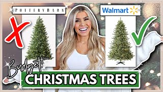 10 *BEST* Budget Christmas Trees from Walmart (Non-sponsored Honest Christmas Tree Review)