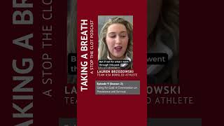 Lauren Brzozowski Tells her Blood Clot Story #shorts