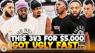 We Put $5,000 On This 3v3 & It Got EXTREMELY UGLY...