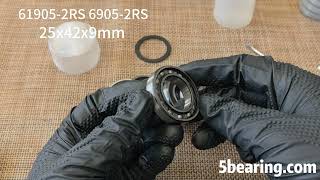 Bearing model 61905-2RS 6905-2RS brand SKF FAG NSK FHQ NTN
