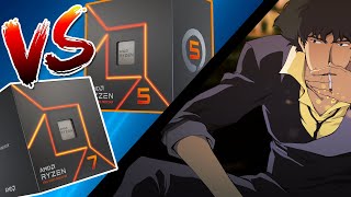 Ryzen 5 7600 vs Ryzen 7 7700 in games