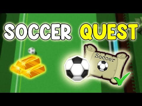 How to do Soccer Quest  | Build a Boat for Treasure Roblox