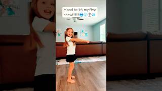 FIRST SHOW! 🩵 #trending #dance #fun #viral #shorts #video #cute #song #music #fyp #lol #trend