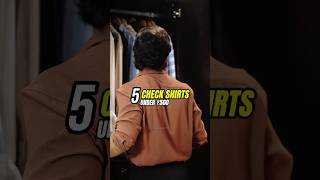 5 Check Shirt Under 500 | Best Check Shirt for Men #checkshirt #shirtsformen #shopping #shirts