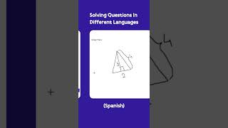 With StarSpark.AI, learning math is universal & multilingual!  #AI #AILearning #StarSparkAI #AITutor
