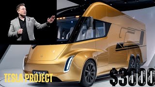 The Ultimate Electric RV: Tesla’s 2025 Motorhome Project"