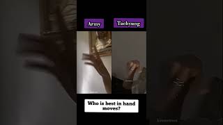who is best in hand moves (wannabe edit)🤩 #taehyung #btsshorts #taehyungff #army #shorts