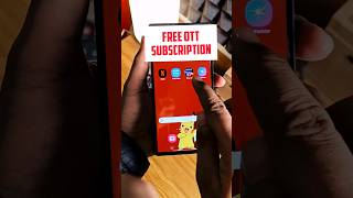 All OTT Subscription in ₹0 🤯 Free Netflix, Free Sony liv, Free jio hotstar, Amazon prime #shorts