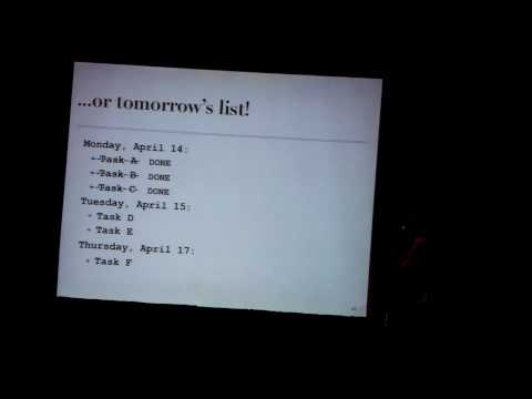 Episode  9: The Cycle Part 2: The basics of task/todo management