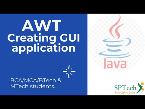 Creating GUI application using AWT