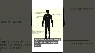 longer projection of your perfume try spraying on this points #pulse #point #fragrance #perfume