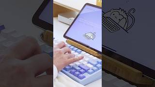 Rainy75 ☁️ Keyboard Sounds ⌨️ | Satisfying Typing ASMR #mechanicalkeyboard #rainy75 #monkeytype