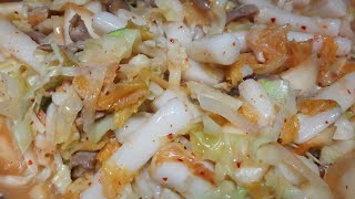 TTEOKBOKKI WITH KIMCHI KOREAN FOOD