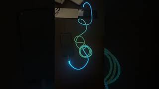 RGB Color Light Up Gradual Lightning Charger Cable USB Fast Charging High Speed Data Sync Cord