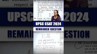 UPSC CSAT 2024 PYQ: Most Expected PYQ Everyone’s Revising! 📚🔥#csat #pyq
