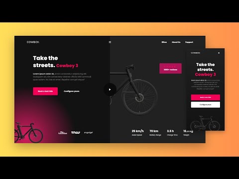 Responsive Website Using React | Bicycle Shop