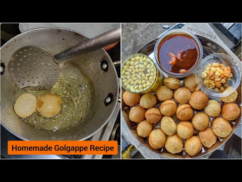 सबसे आसन तरीका रोड जैसी पानी पूरी बनाने का | Puchka Pani Puri Golgappa Recipe | Homemade Golgappe